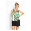 Padel Top Ellie (camouflage, yellow, dames)
