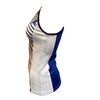 Padel Top Ellie (rose stripe, dames)