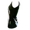 Padel Top Nora (zebra zwart/wit, dames)