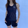 Padel Top Racer (black, dames)