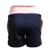 padelshort Lilly (navy en roze, dames)