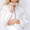 Padeljacket Margot (WHITE PEARL)