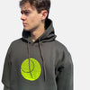 Hoodie Freestyle (zwart, rood, kaki) - unisex