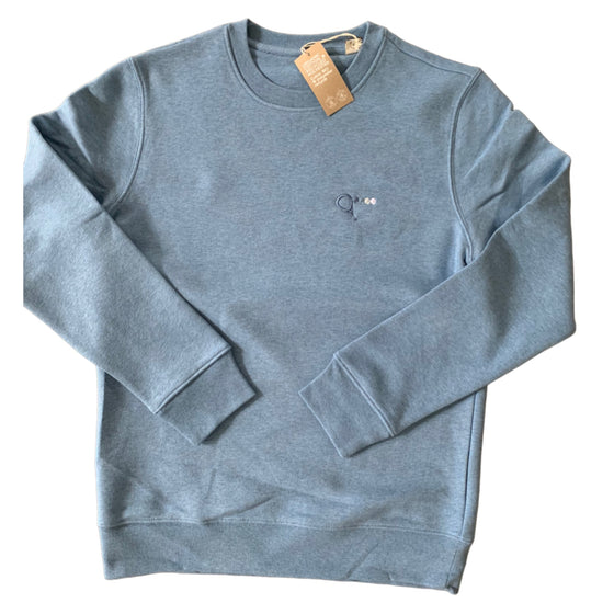 Padel Sweater Sporty (Heren, Jeans blue)