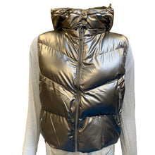  Padel Puffer Jacket zonder mouwen (Dames, Gold)