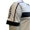 Advanced Padel T-shirt padel (white + black racket, men)
