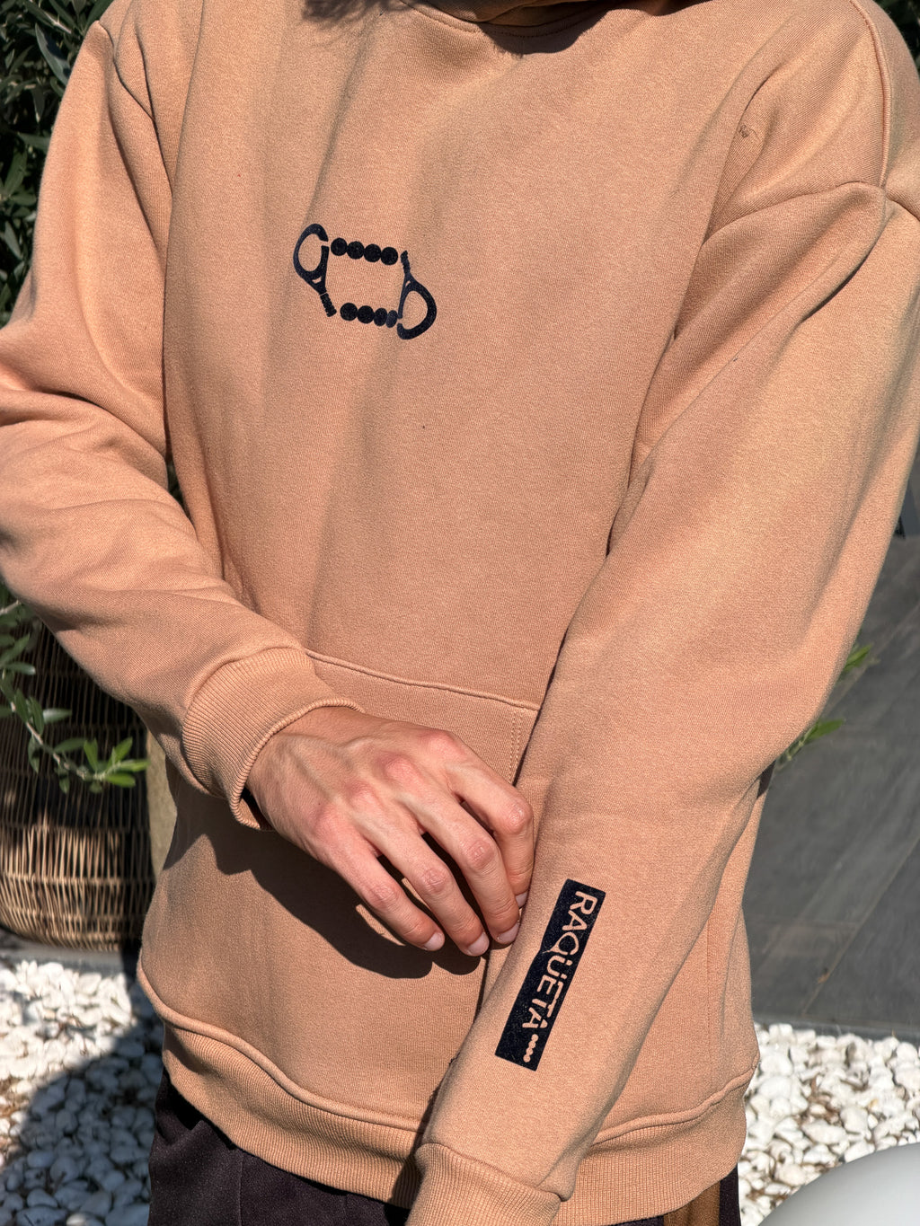 Hoodie Double – Bruin