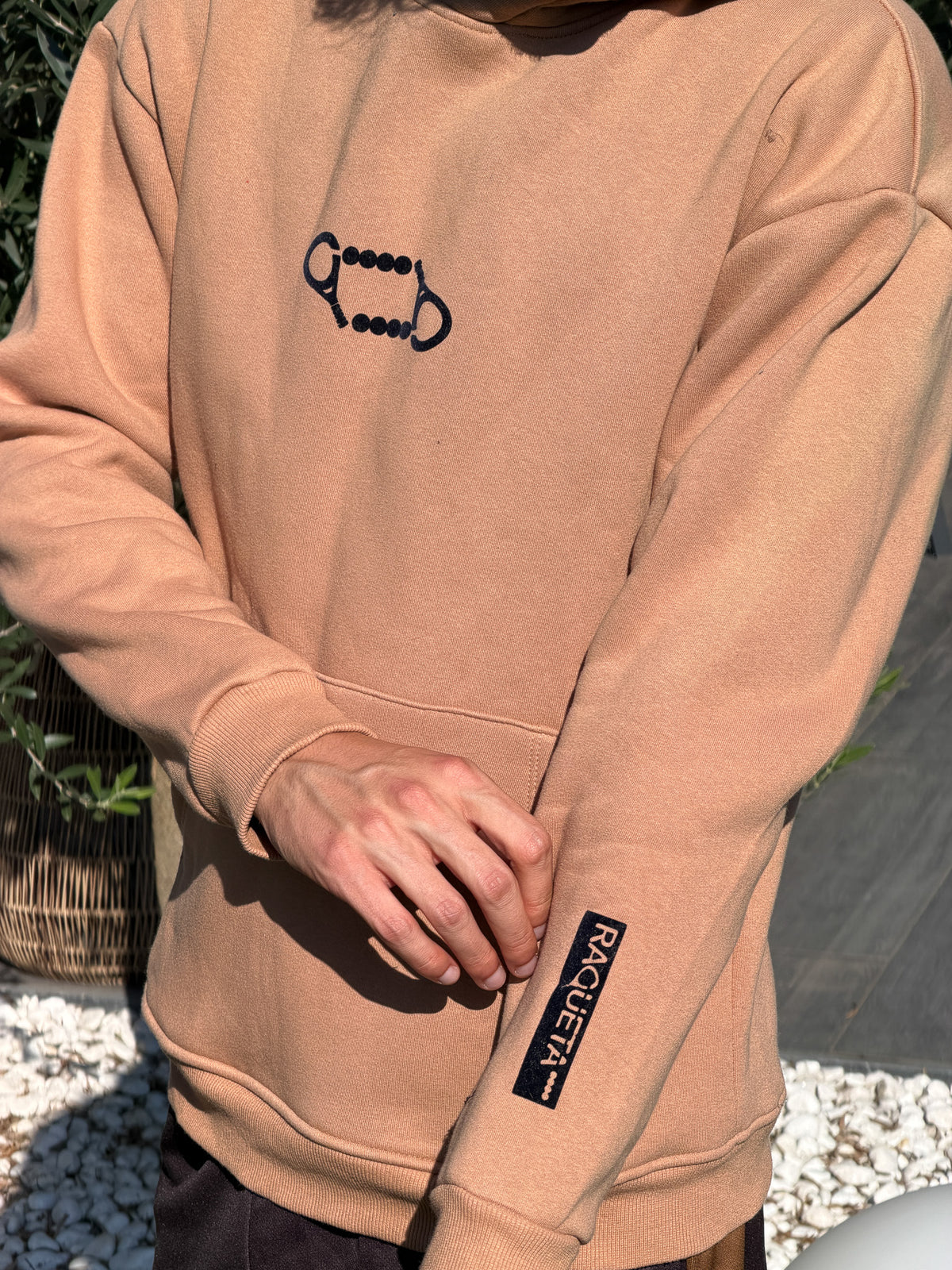 Hoodie Double – Bruin