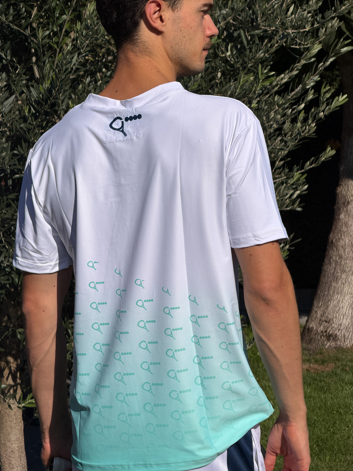 T-shirt Noah – Wit/Mint
