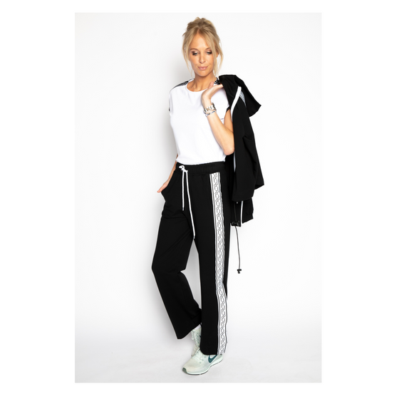 sweatpants padel Zara (zwart, dames)