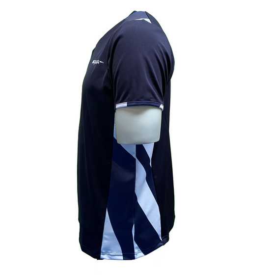 T-shirt padel Jack (navy zebra, mannen)