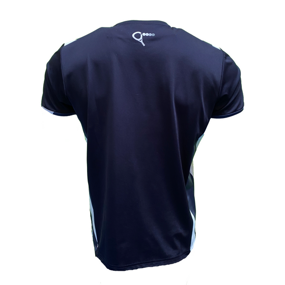 T-shirt padel Jack (navy zebra, mannen)