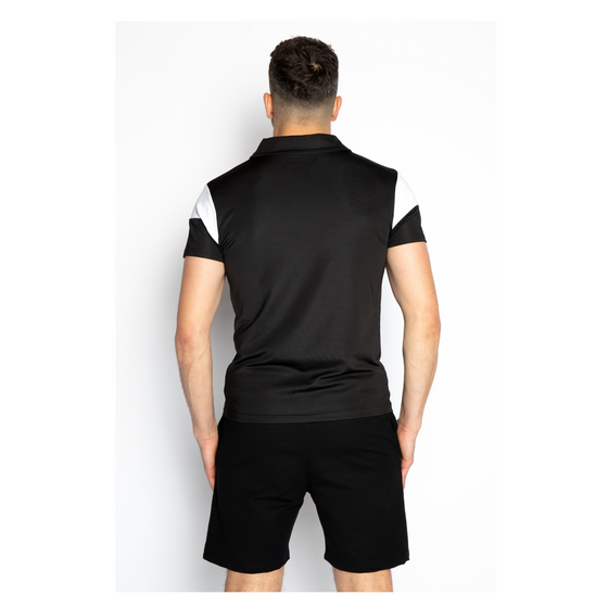 poloshirt padel Juul (zwart, mannen)