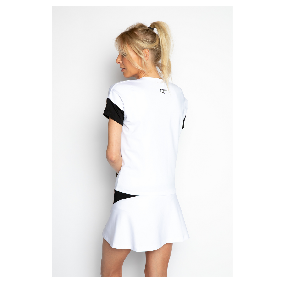 T-shirt Emma – Wit/Zwart