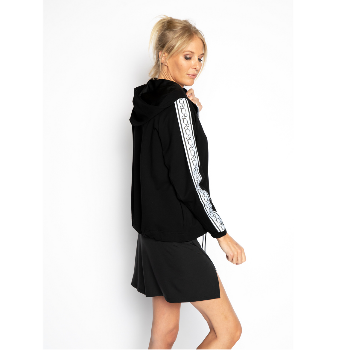 Sweater Noor – Zwart/Wit