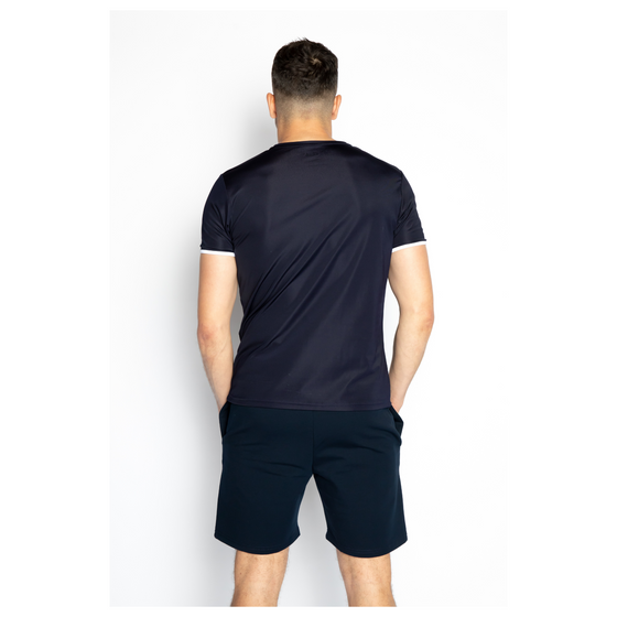 T-shirt padel Luís (navy, mannen)