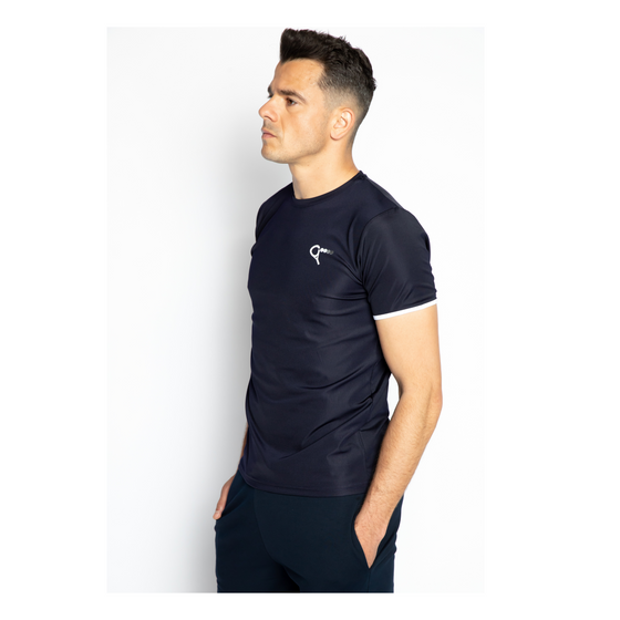 T-shirt padel Luís (navy, mannen)