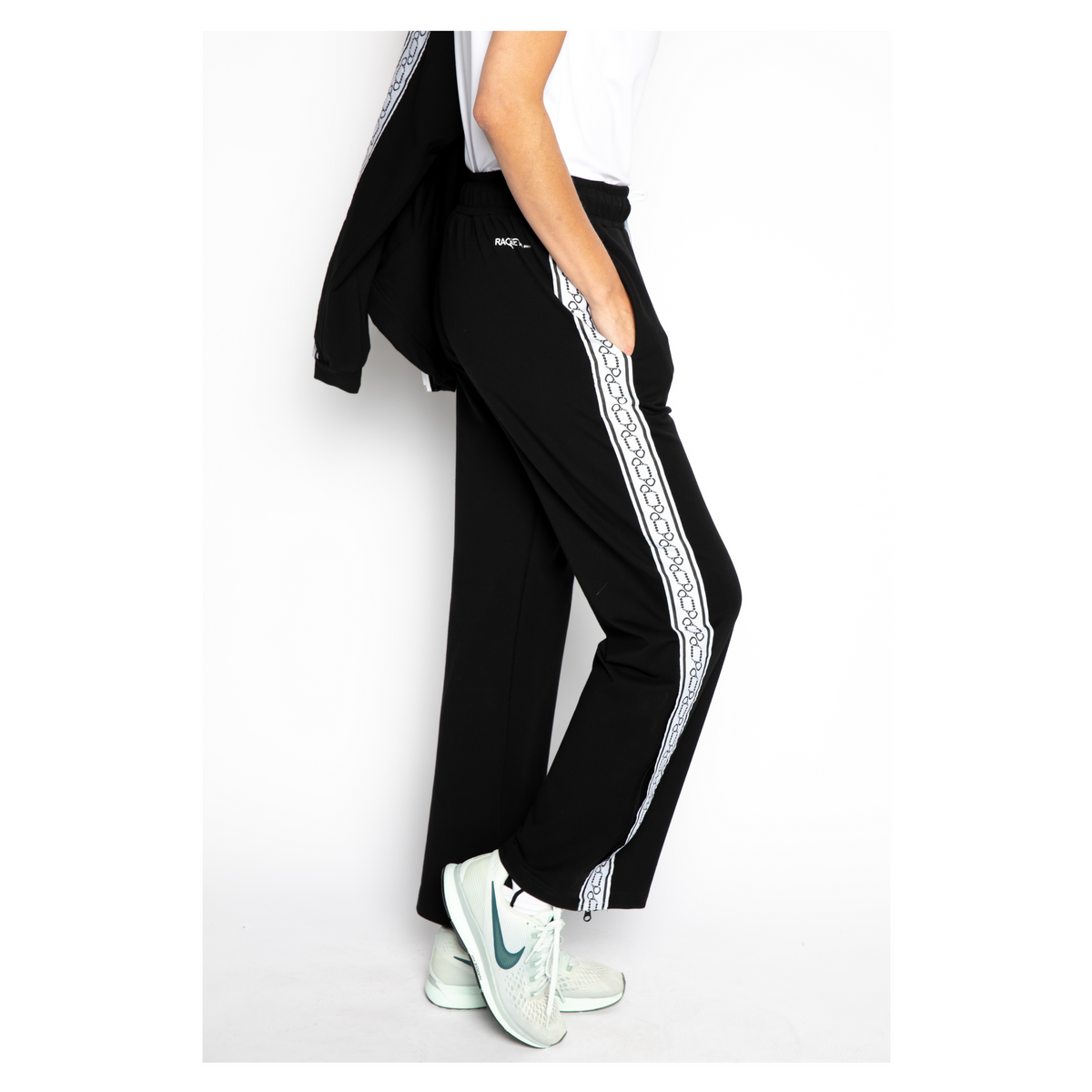 sweatpants padel Zara (zwart, dames)