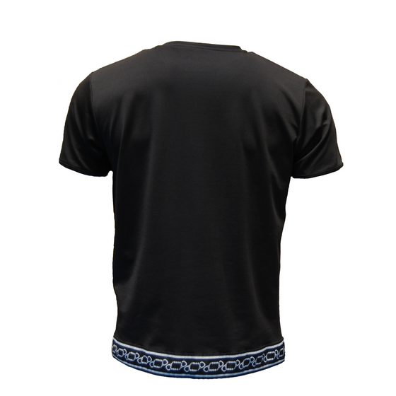 T-shirt padel Luís (zwart, mannen)