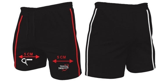 TC Merelbeke short (mannen, zwart)