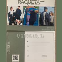  Raqueta Cadeaubon I Giftcard