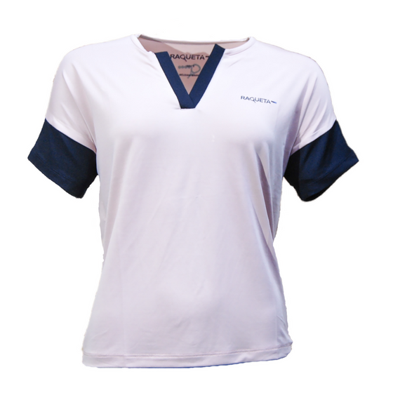 T-shirt padel Emma (roze, dames)