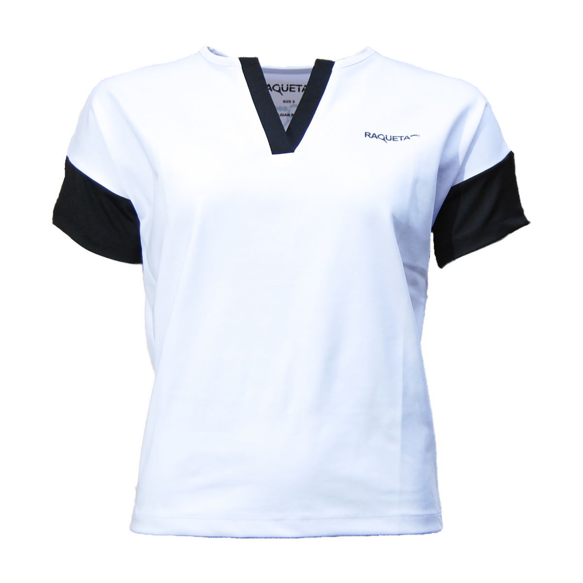 T-shirt Emma – Wit/Zwart