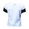 T-shirt padel Emma (wit/zwart, dames)