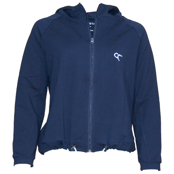 padelsweater met rits Noor (navy, dames)