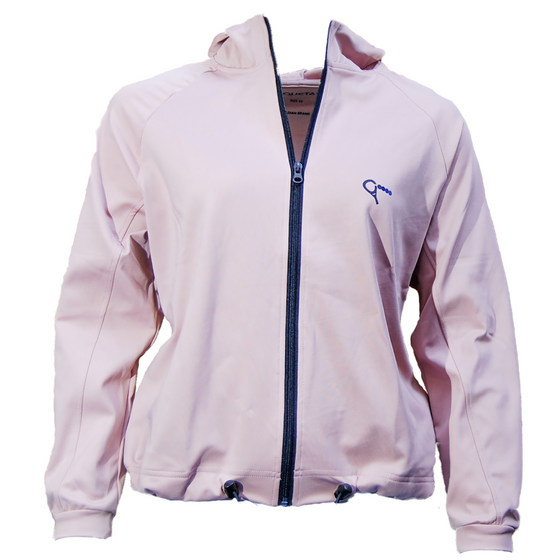 padelsweater met rits Noor (roze, dames)