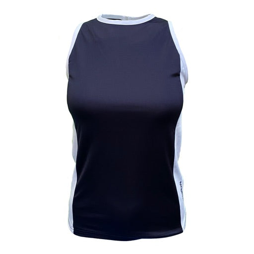 Padel Top Nora (navy/white, dames)