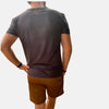 Padel T-shirt Combat (men, black, brown)