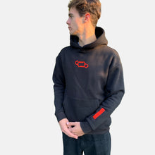  Padel Hoodie Double  (Heren, Black )