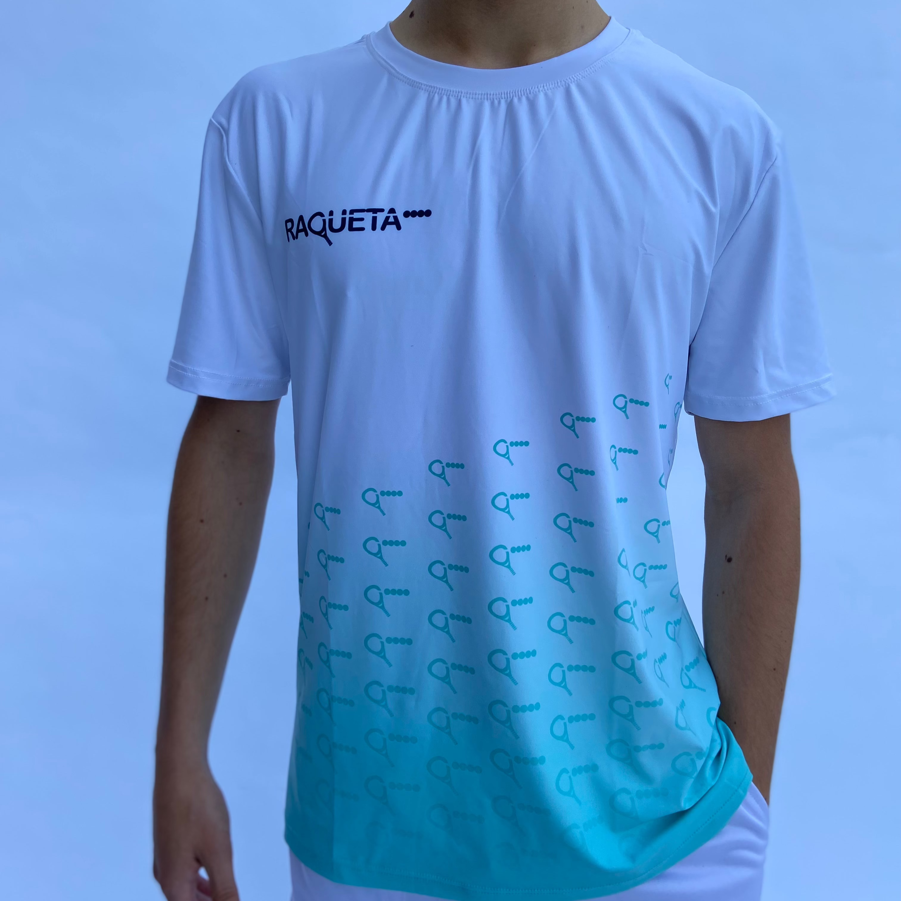 T-shirt Noah – Wit/Mint