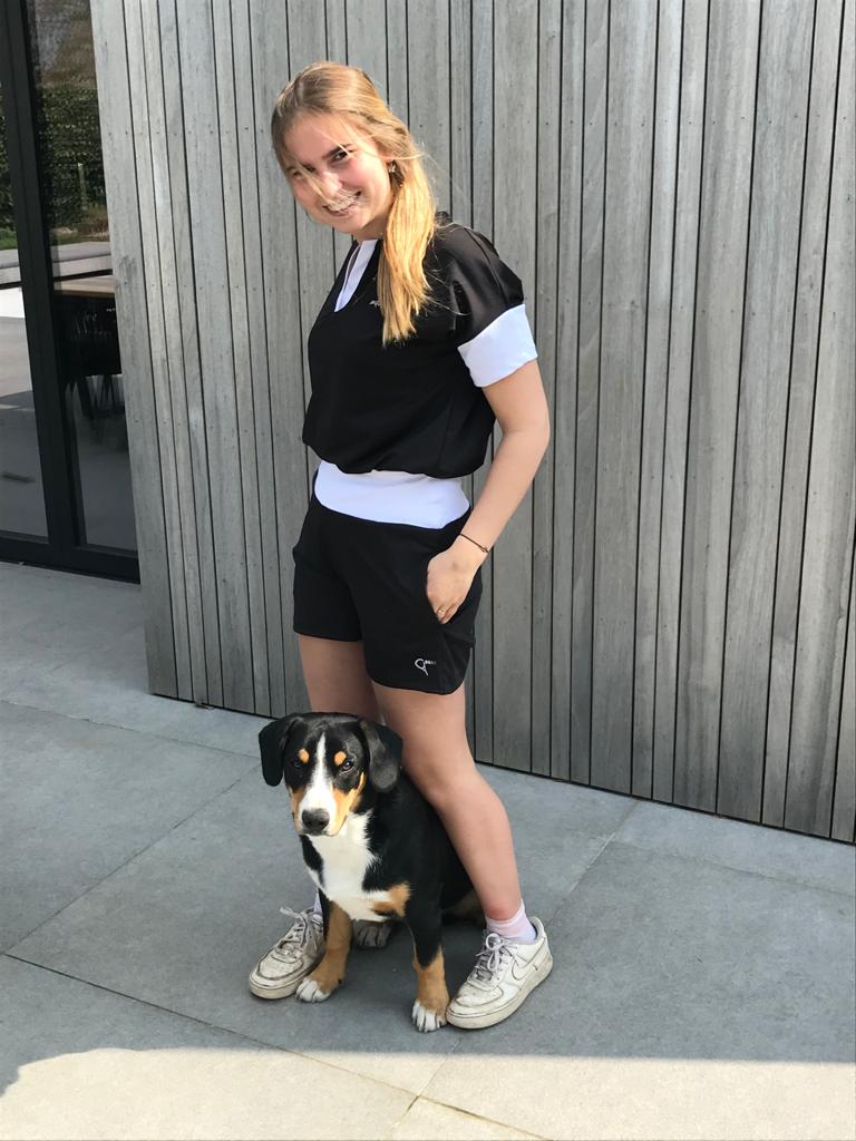 T-shirt Emma – Zwart