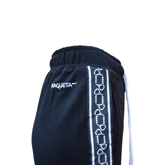 sweatpants padel Zara (zwart/zwart, dames)